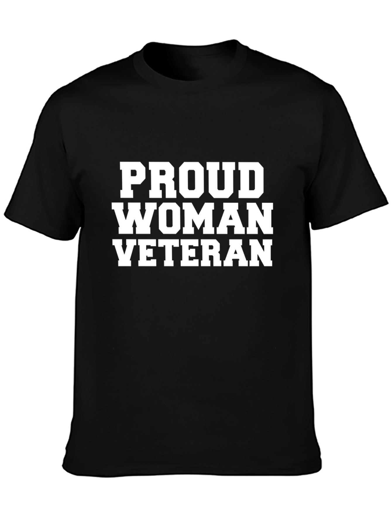Proud Woman Veteran Graphic T-Shirt
