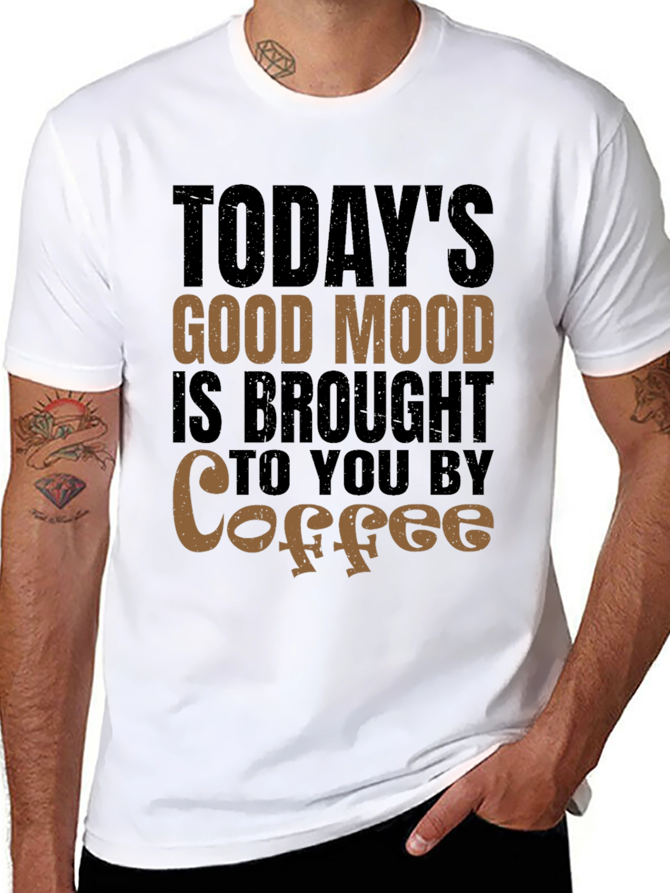 Todays Good Mood Coffee T-Shirt