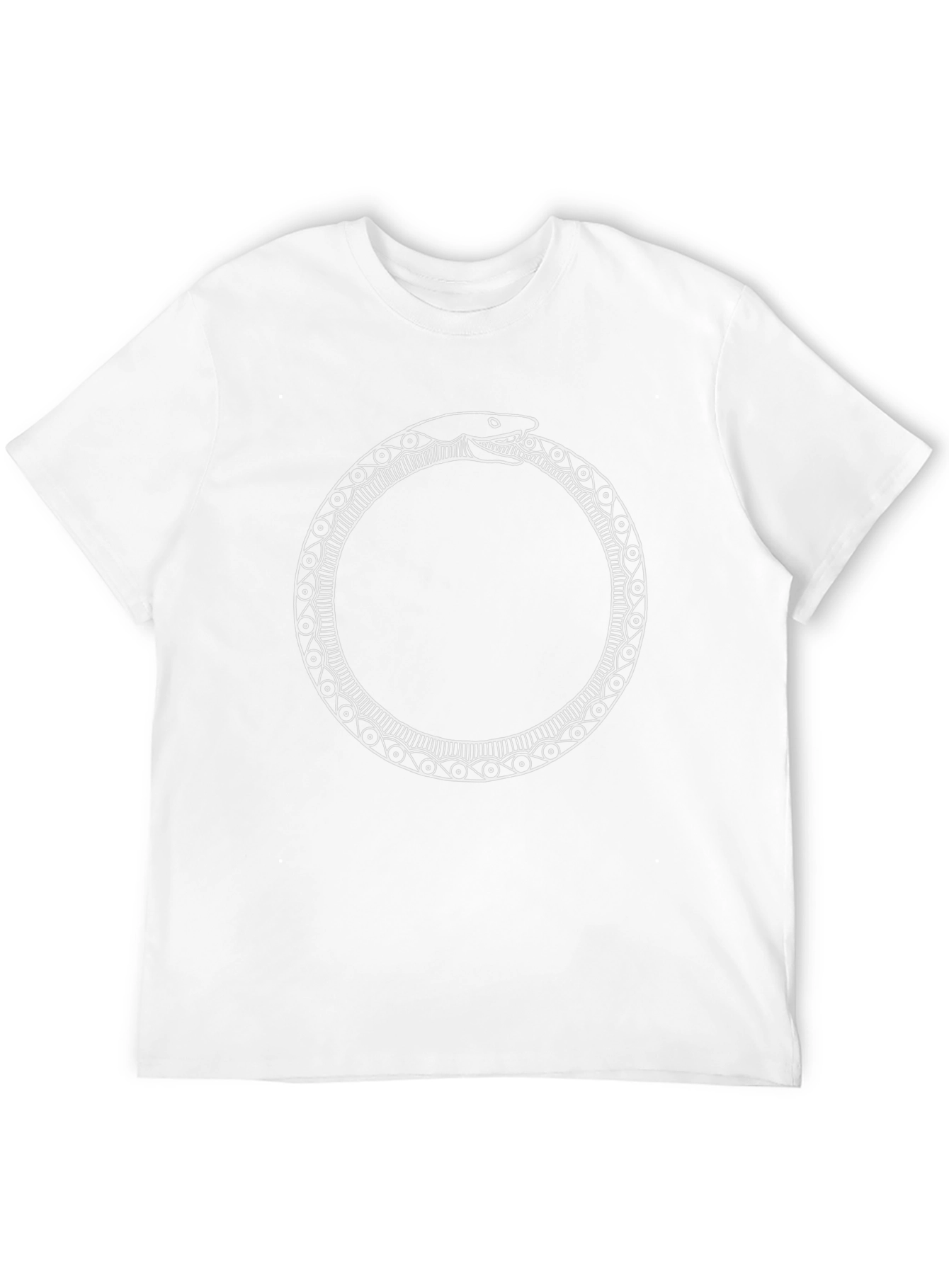 Ouroboros Snake Graphic T-Shirt