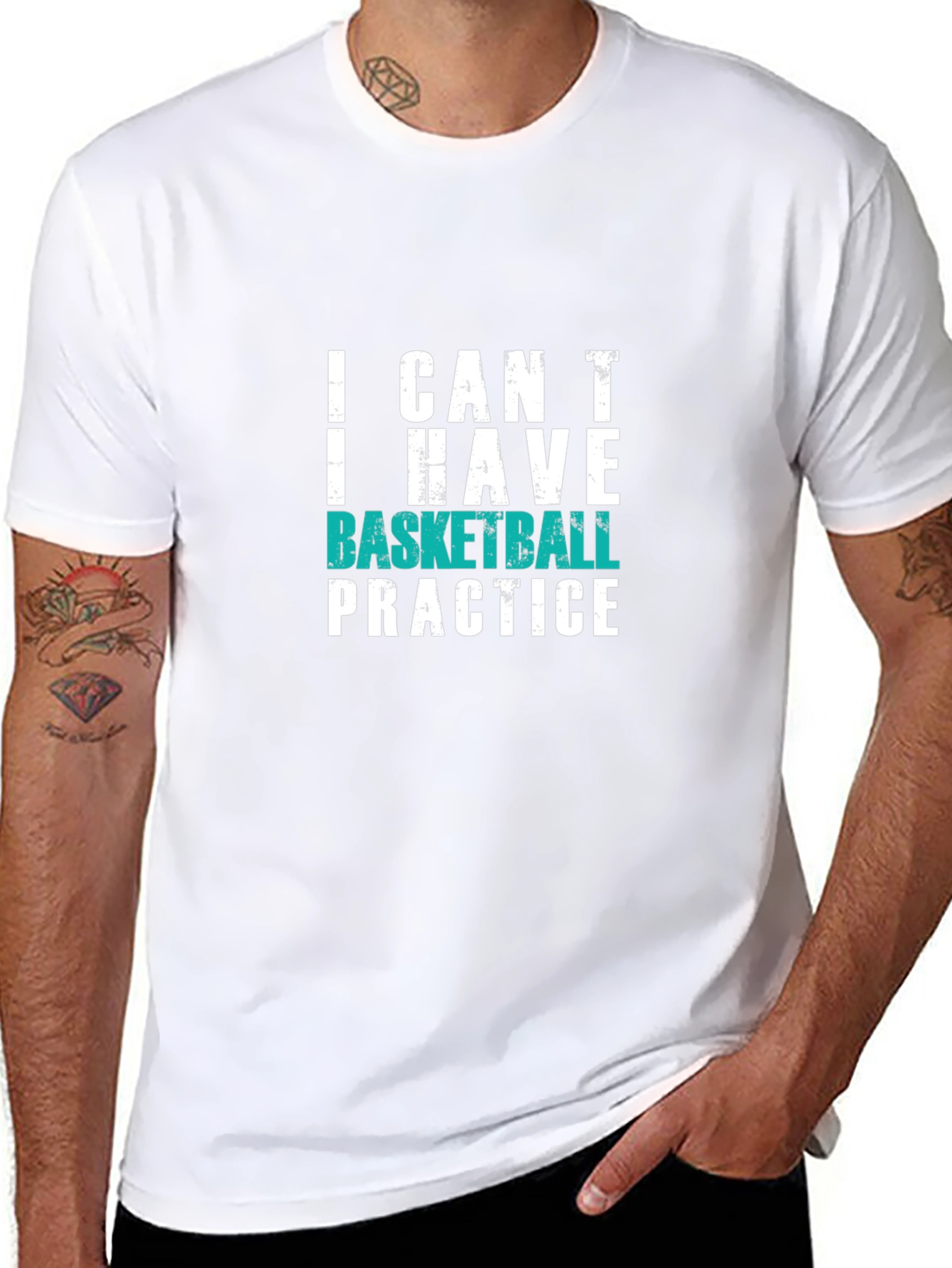 Basketball Practice Graphic T-Shirt