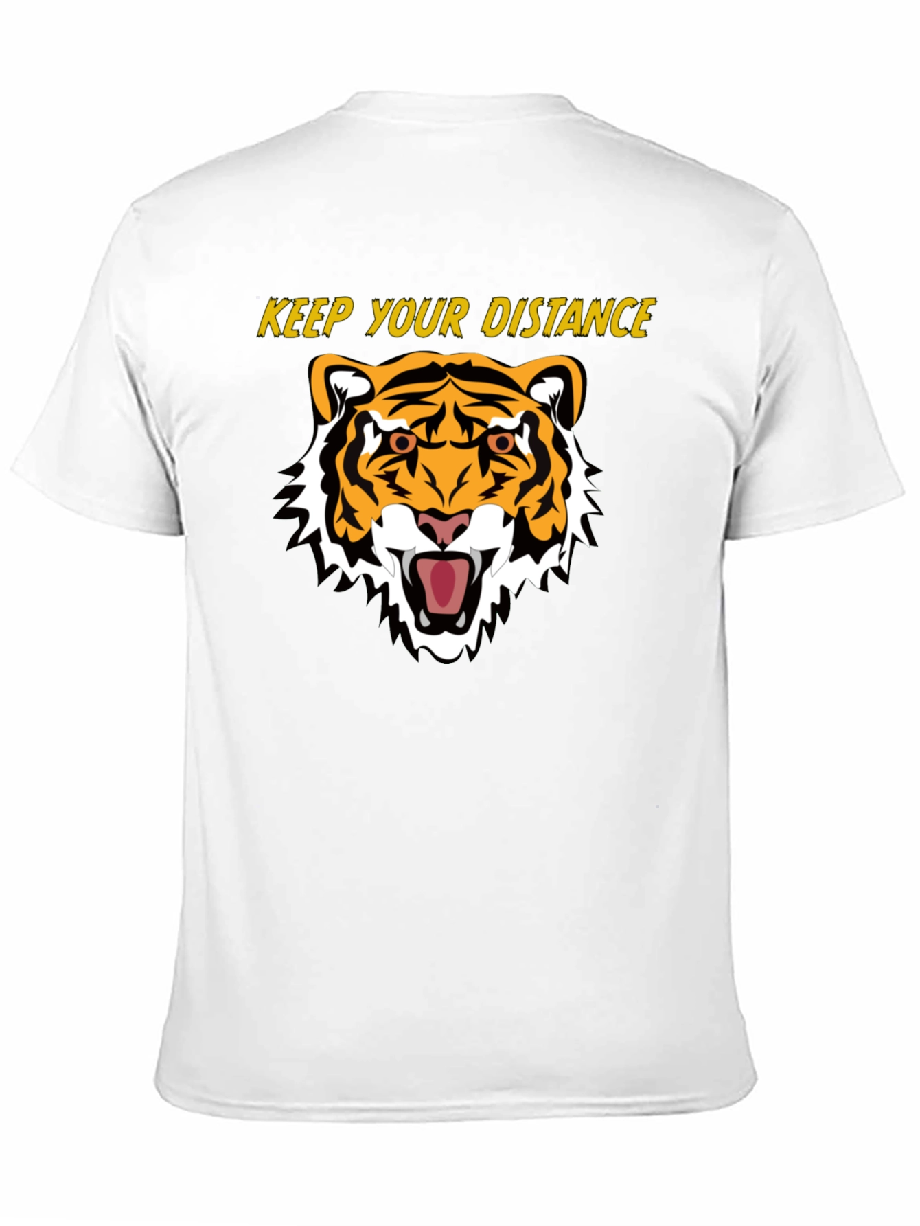 Keep Your Distance Tiger Graphic Tee