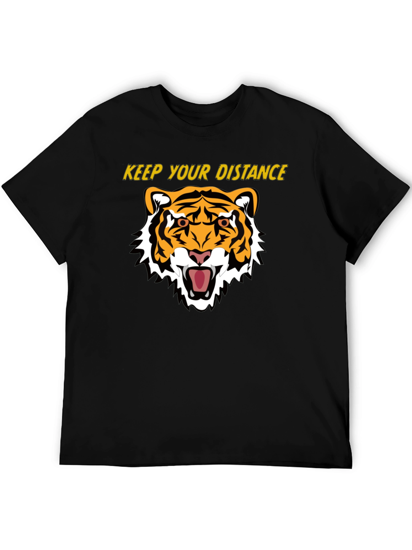 Keep Your Distance Tiger Graphic Tee