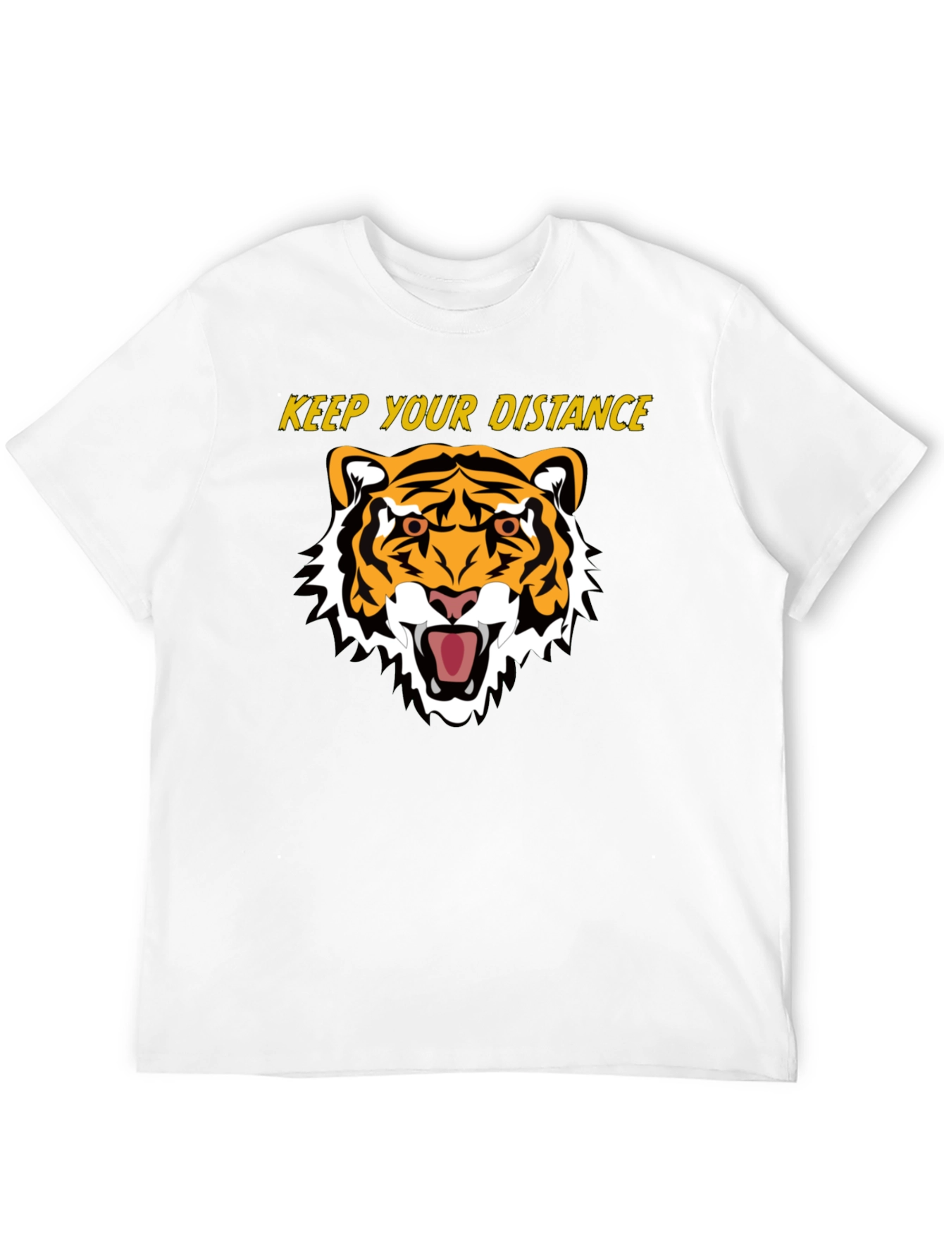 Keep Your Distance Tiger Graphic Tee