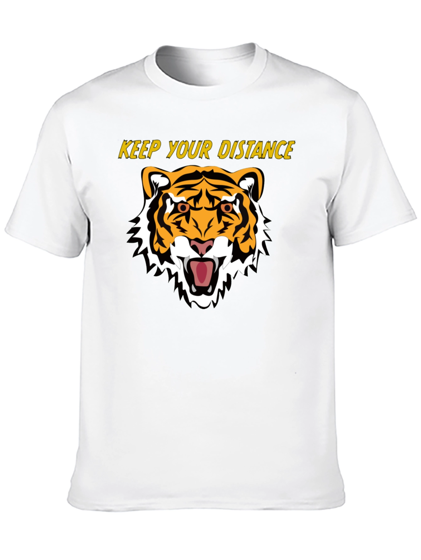 Keep Your Distance Tiger Graphic Tee