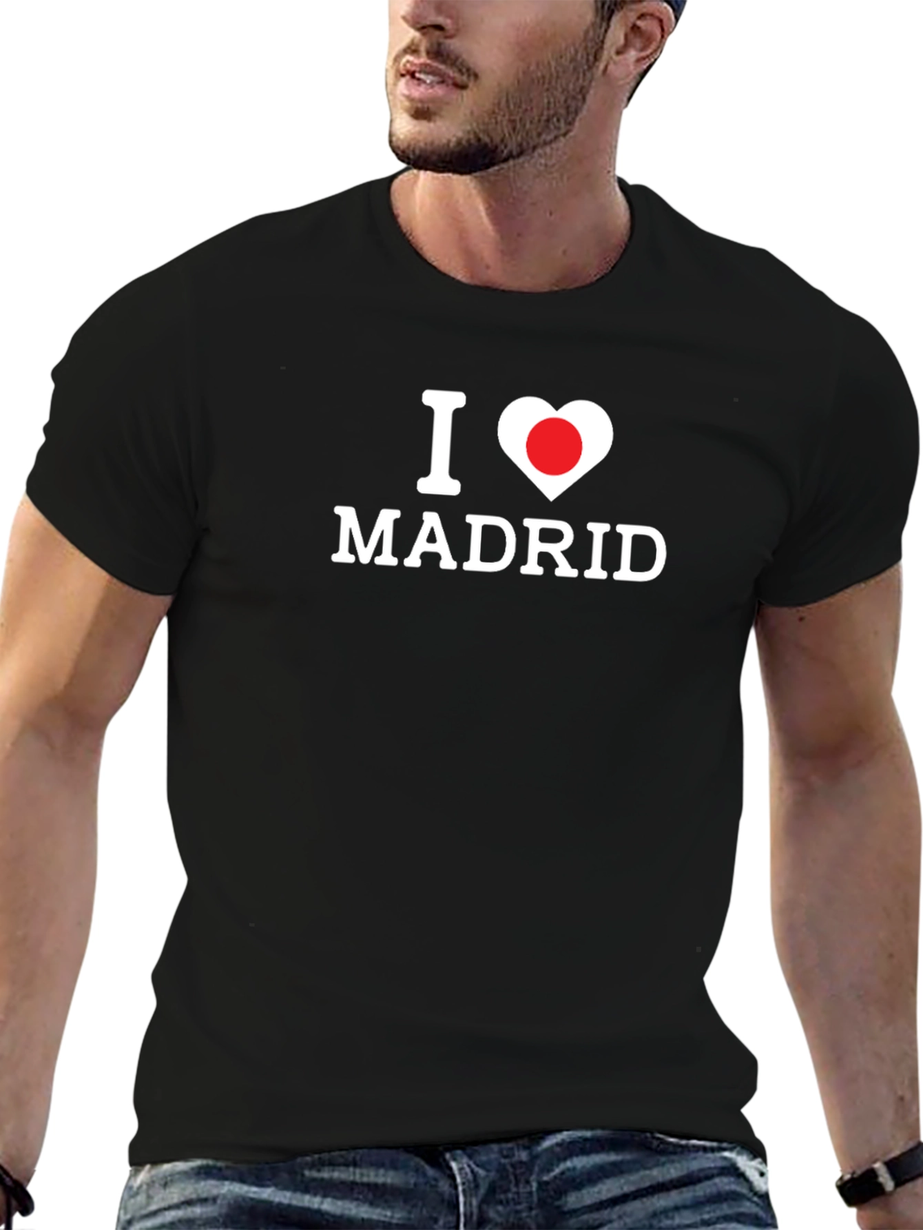 I Love Madrid T-Shirt - Graphic Tee
