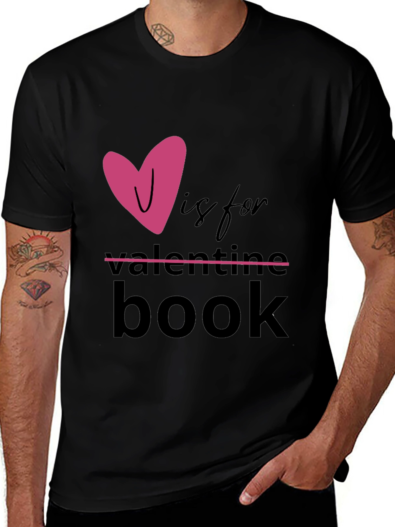 Valentines Day Book T-Shirt