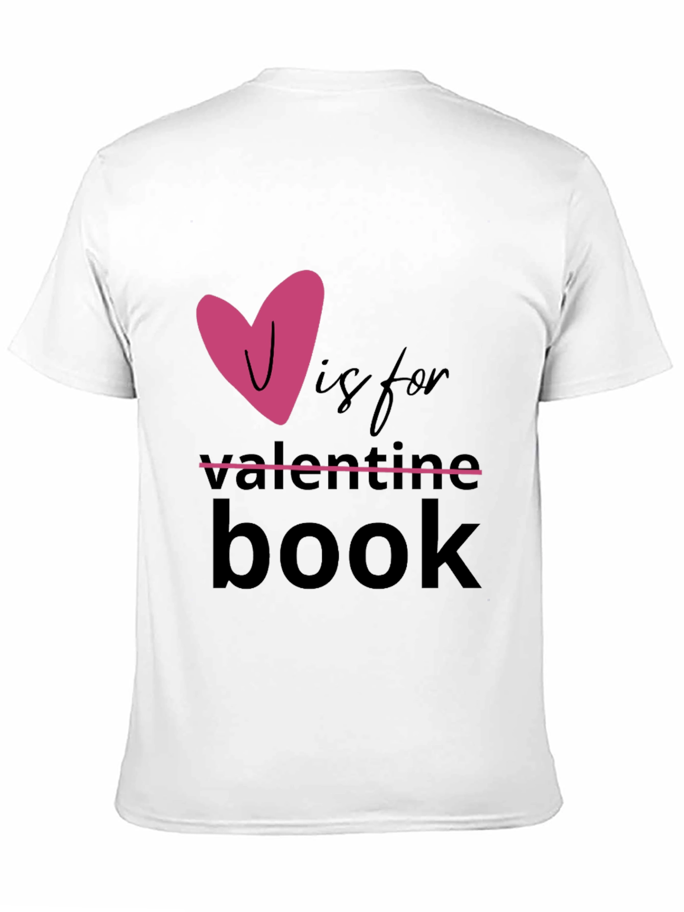 Valentines Day Book T-Shirt