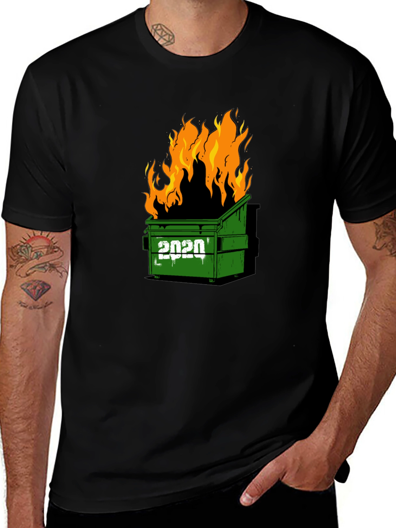 Dumpster Fire 2020 Graphic Tee