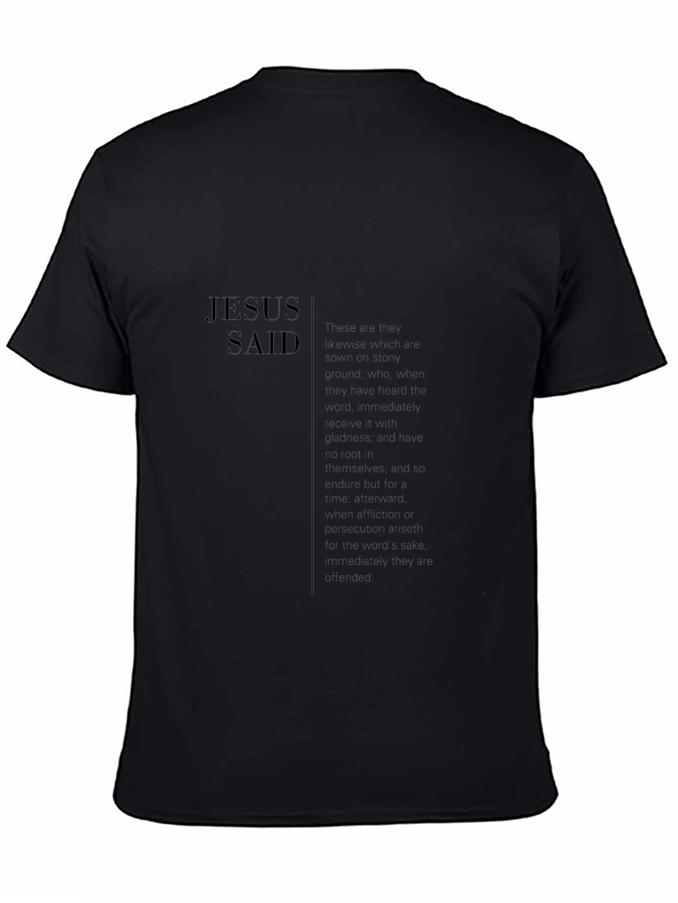 Faith-Based Jesus Said T-Shirt