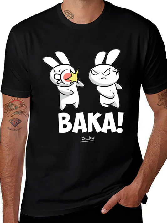 Baka Bunny T-Shirt - Funny Anime Style