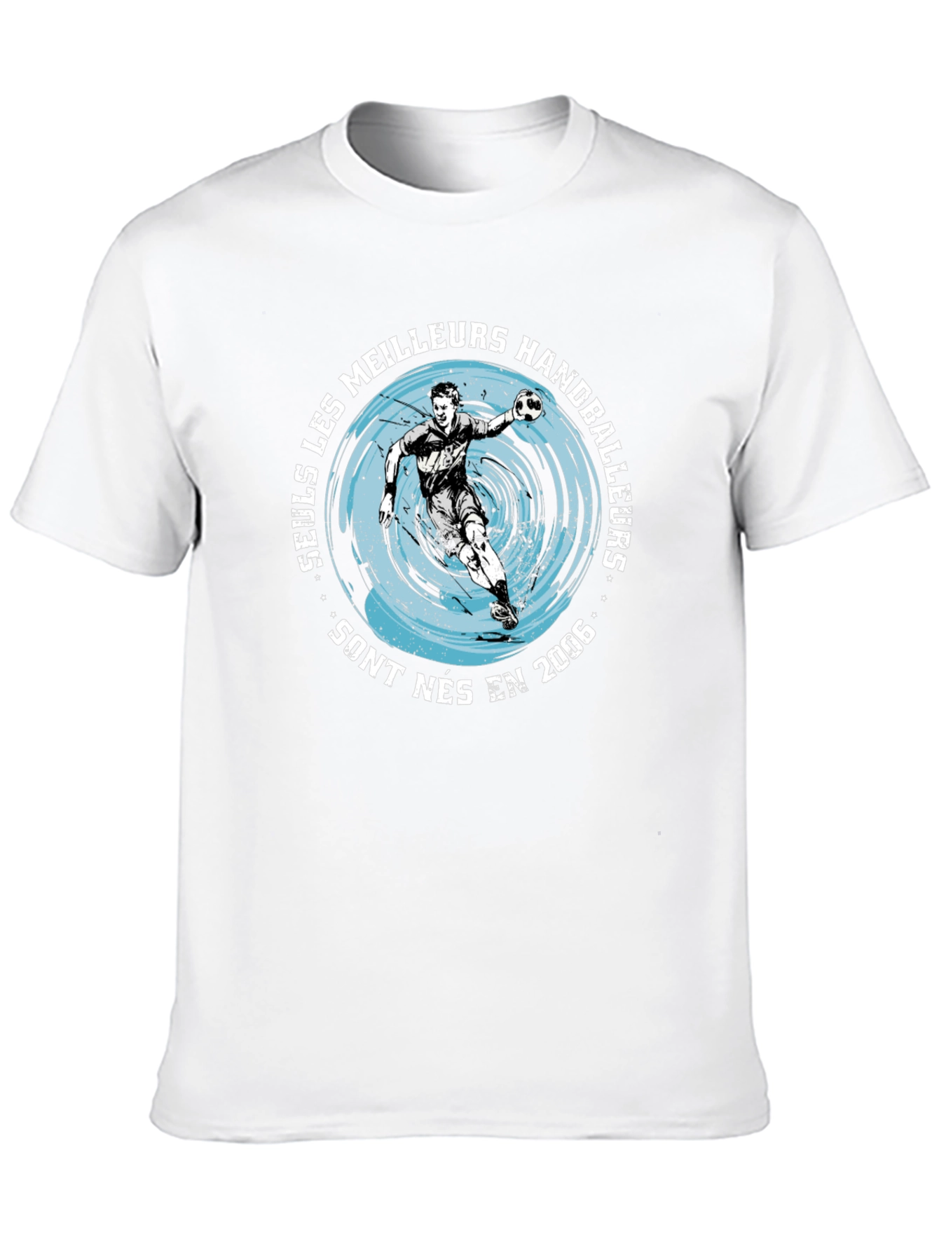 Handball Player Graphic T-Shirt - Born in 2006