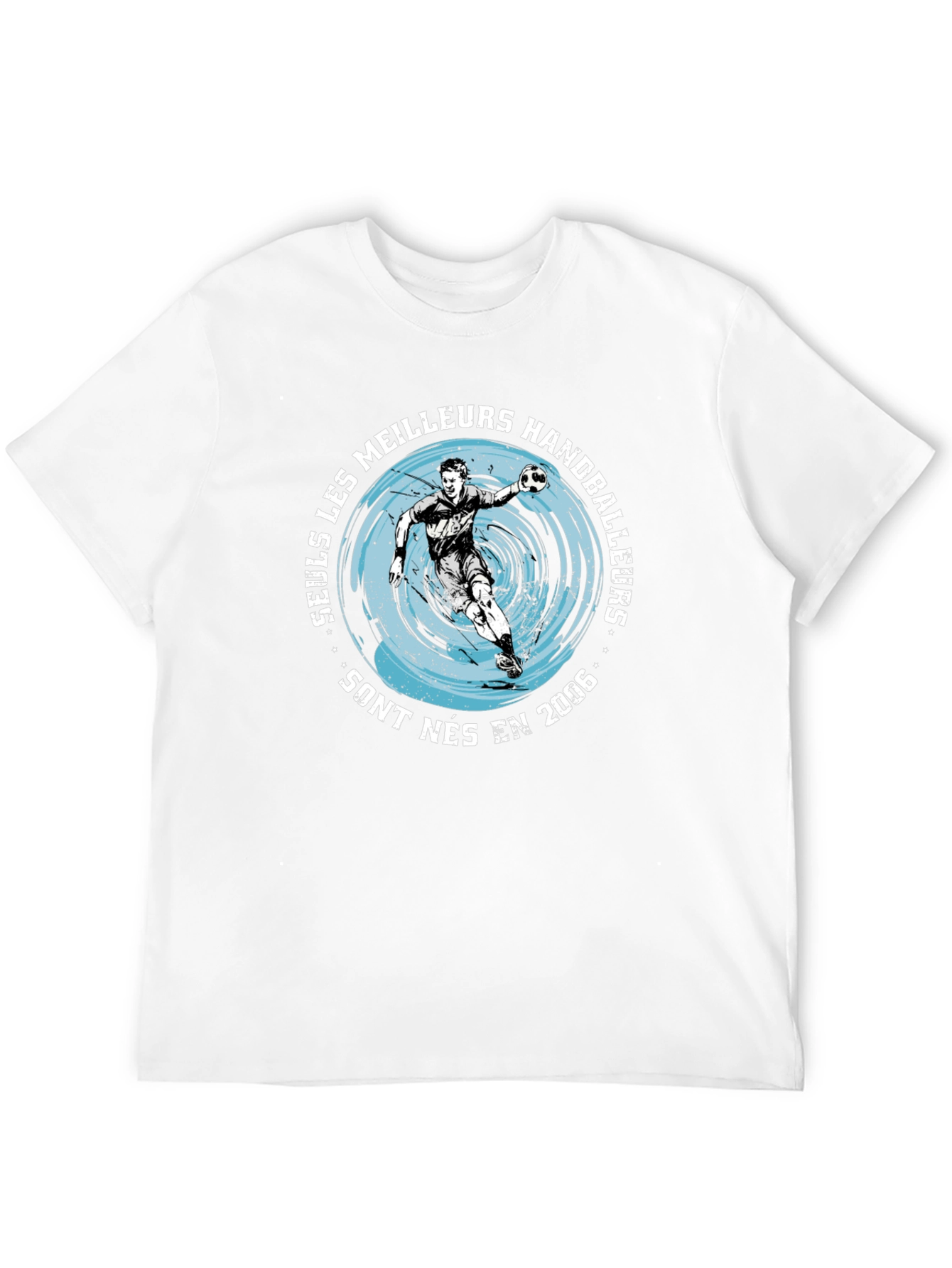 Handball Player Graphic T-Shirt - Born in 2006