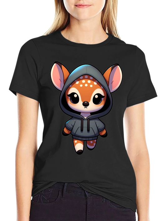 Cute Deer Hoodie T-Shirt