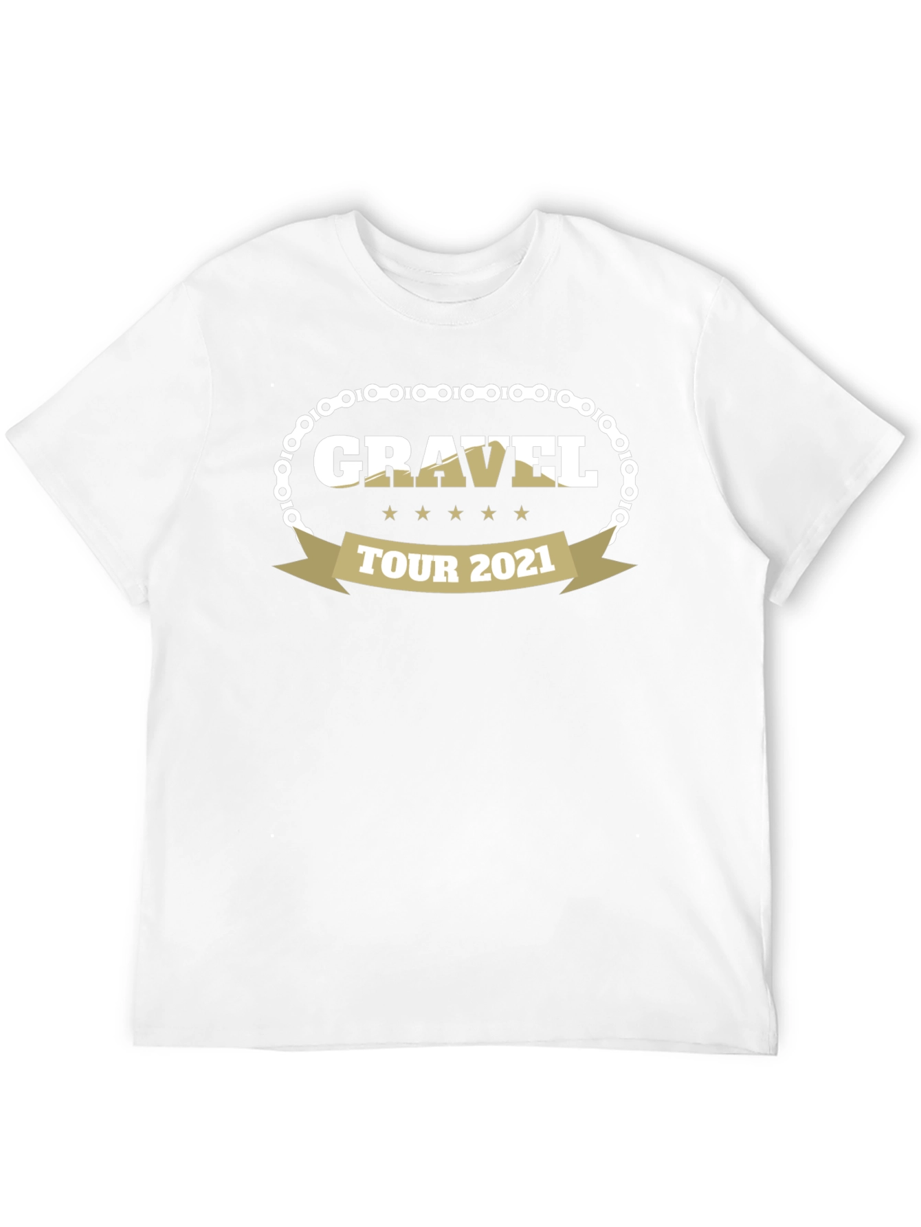 Gravel Tour 2021 Black T-Shirt