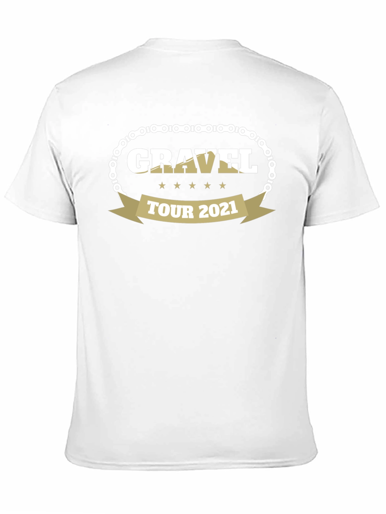 Gravel Tour 2021 Black T-Shirt