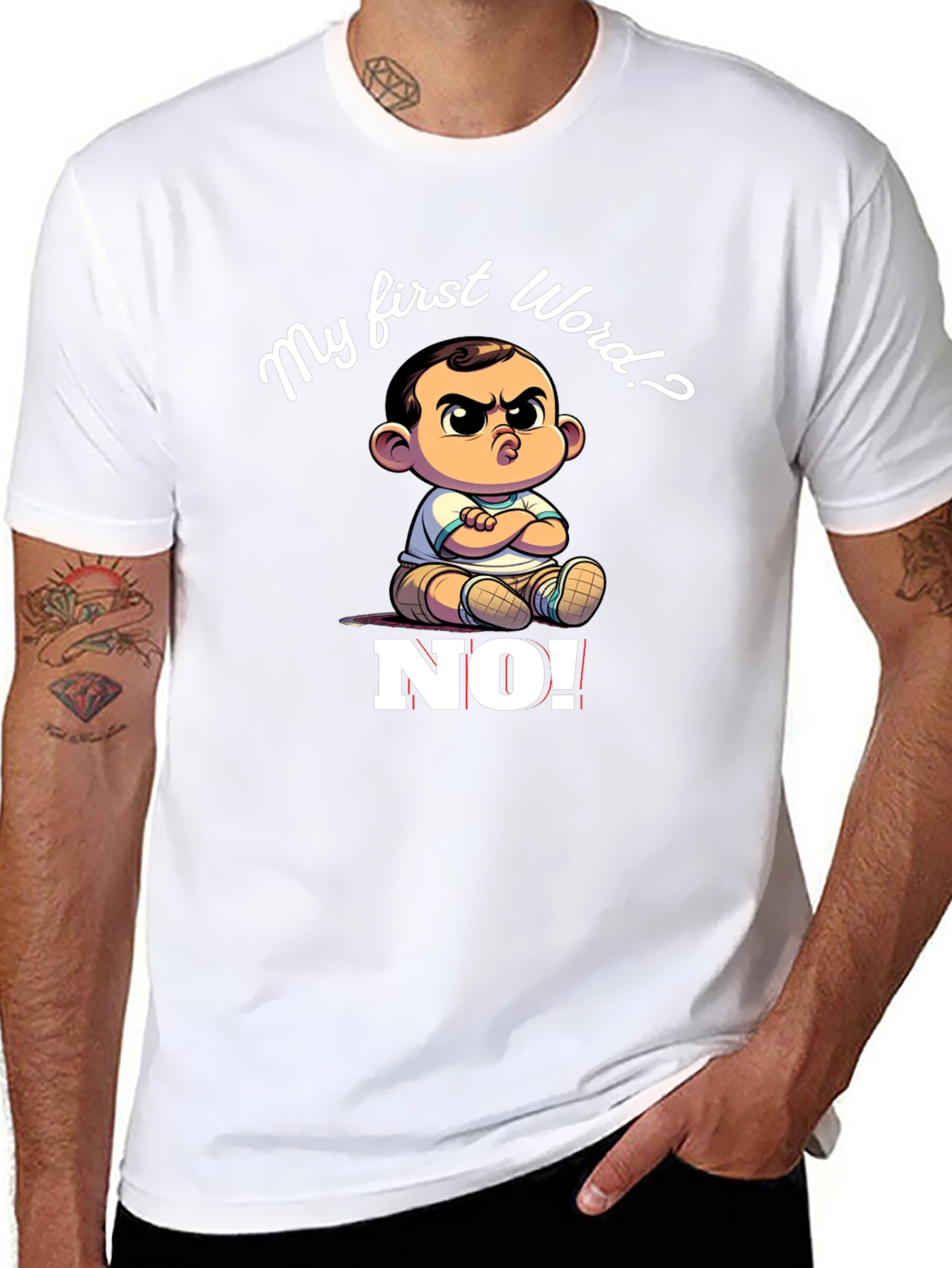 My First Word NO! T-Shirt