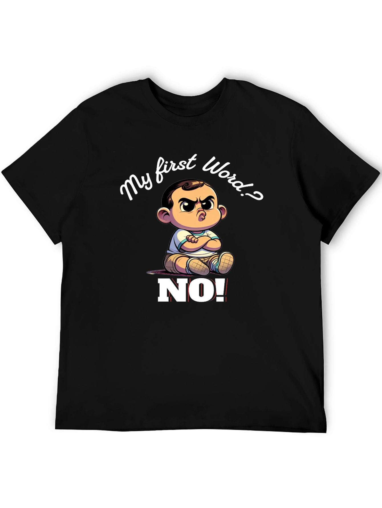 My First Word NO! T-Shirt