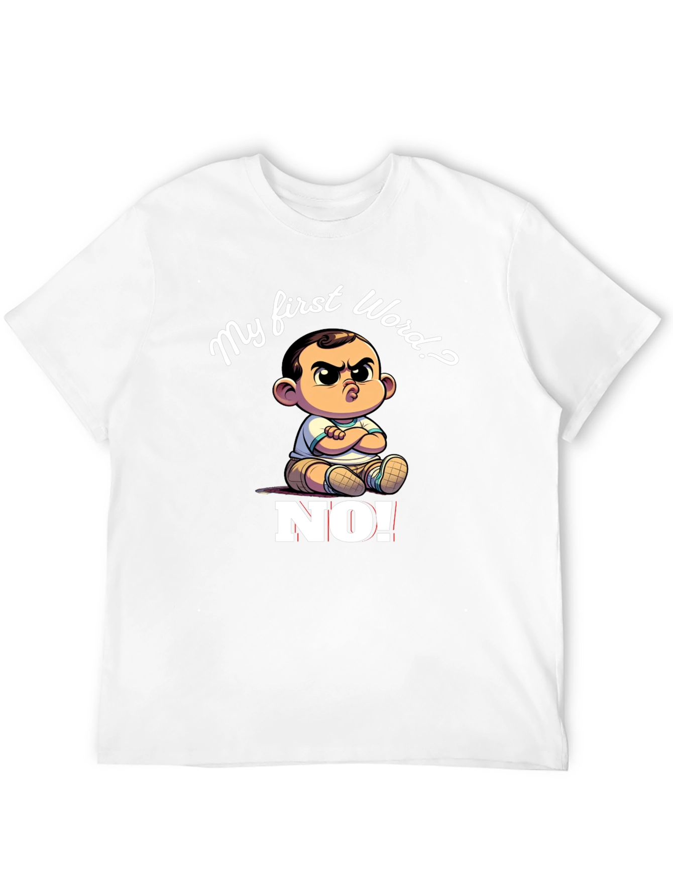 My First Word NO! T-Shirt