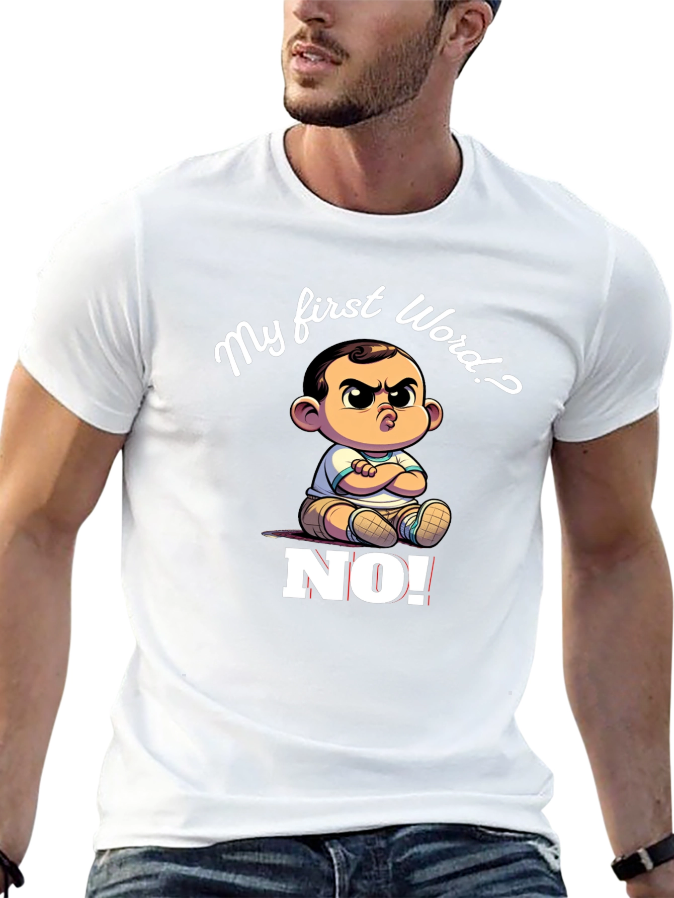 My First Word NO! T-Shirt