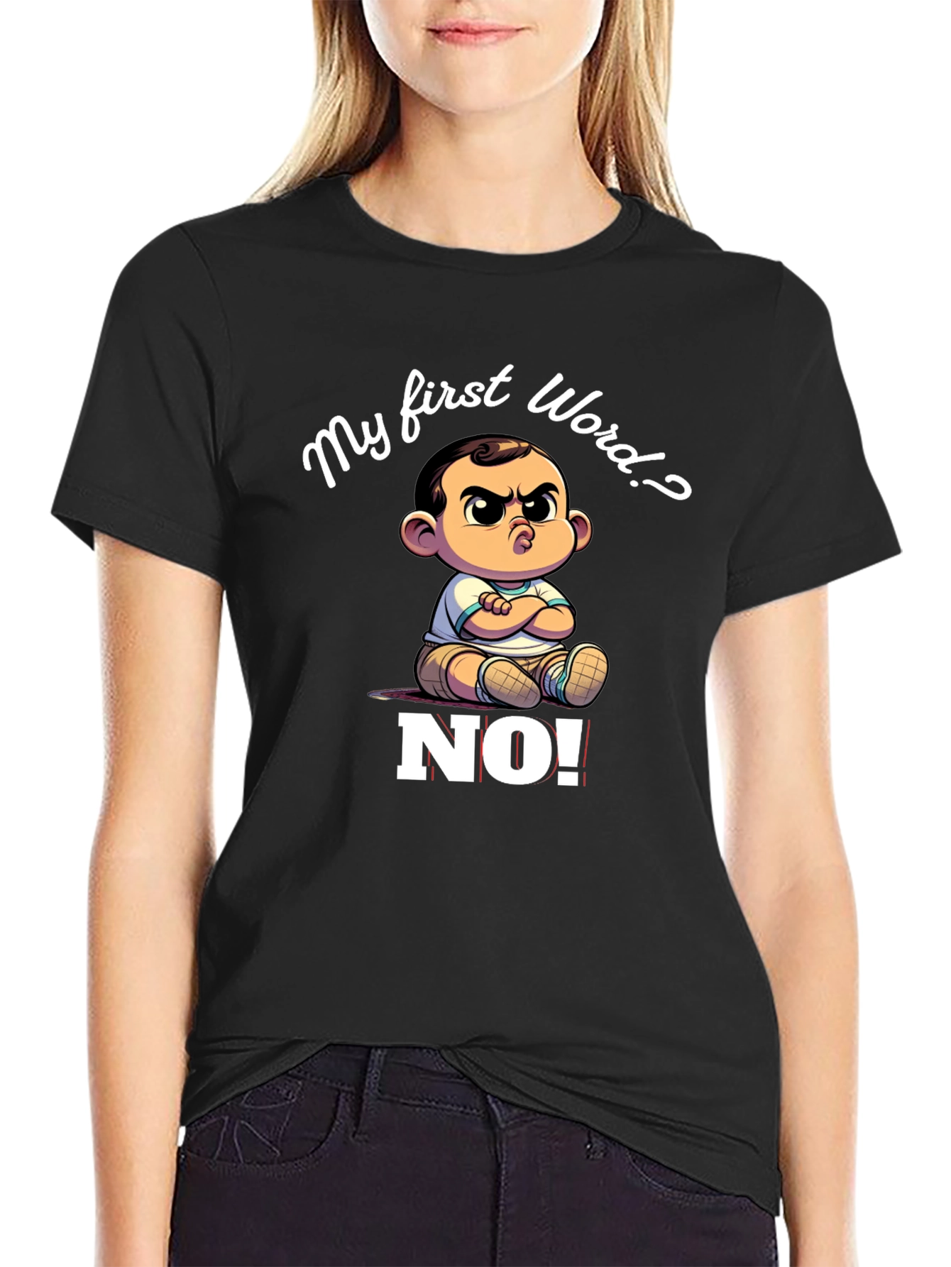 My First Word NO! T-Shirt