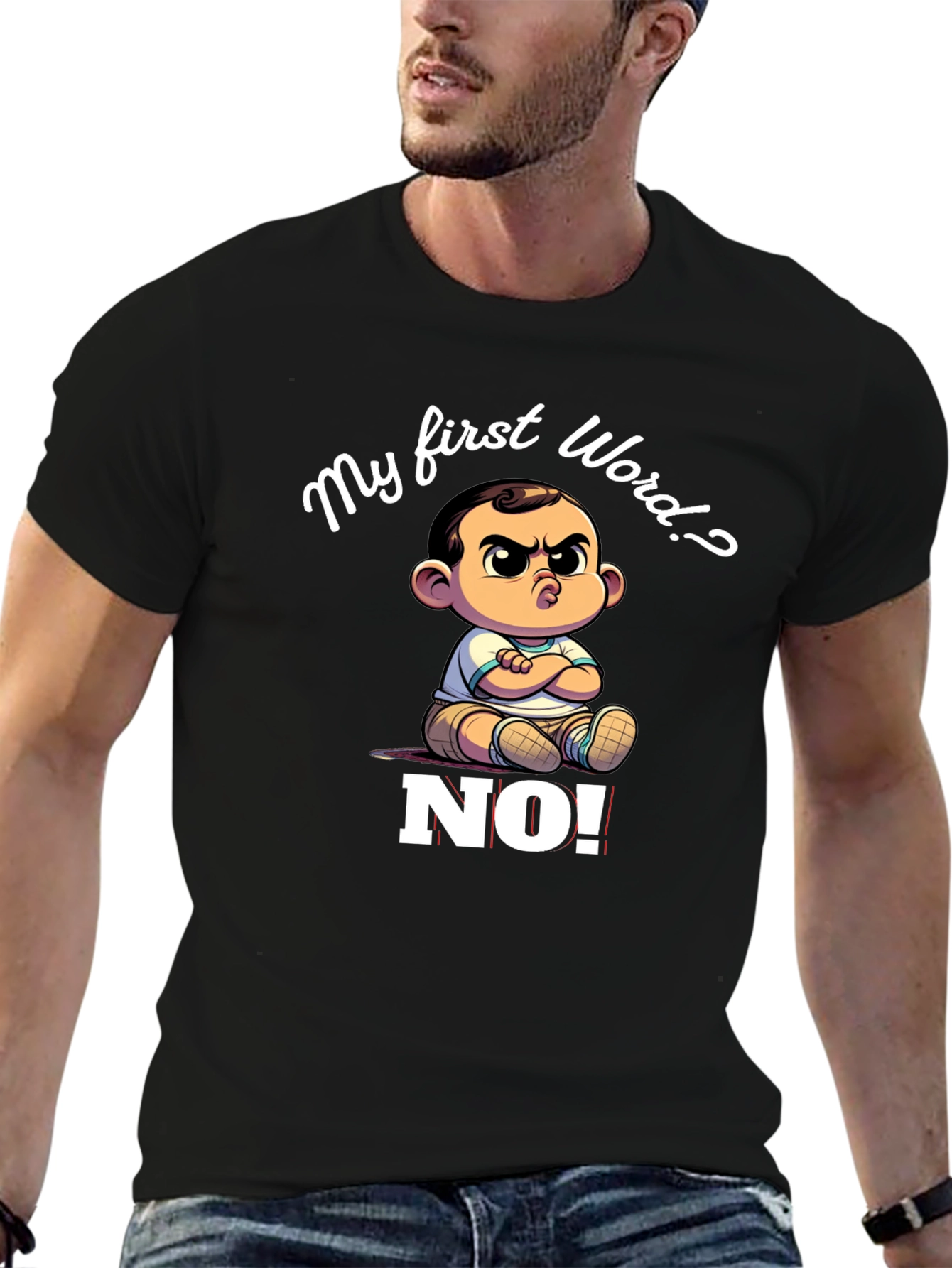 My First Word NO! T-Shirt