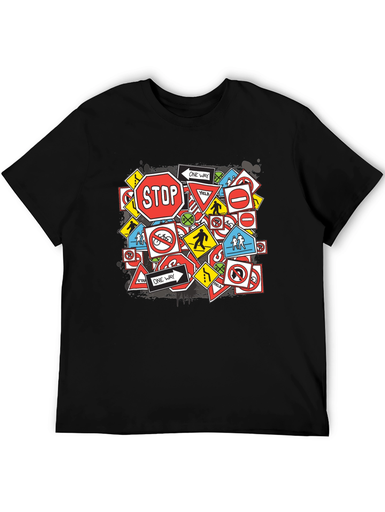Traffic Sign T-Shirt - Unique Design
