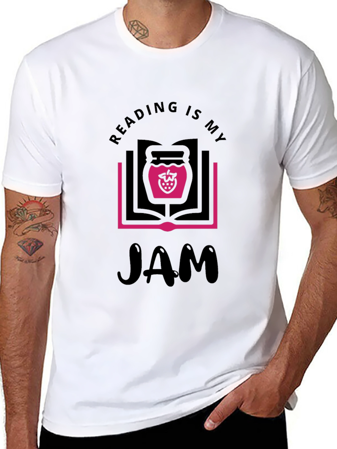 Reading is My Jam Graphic Tee