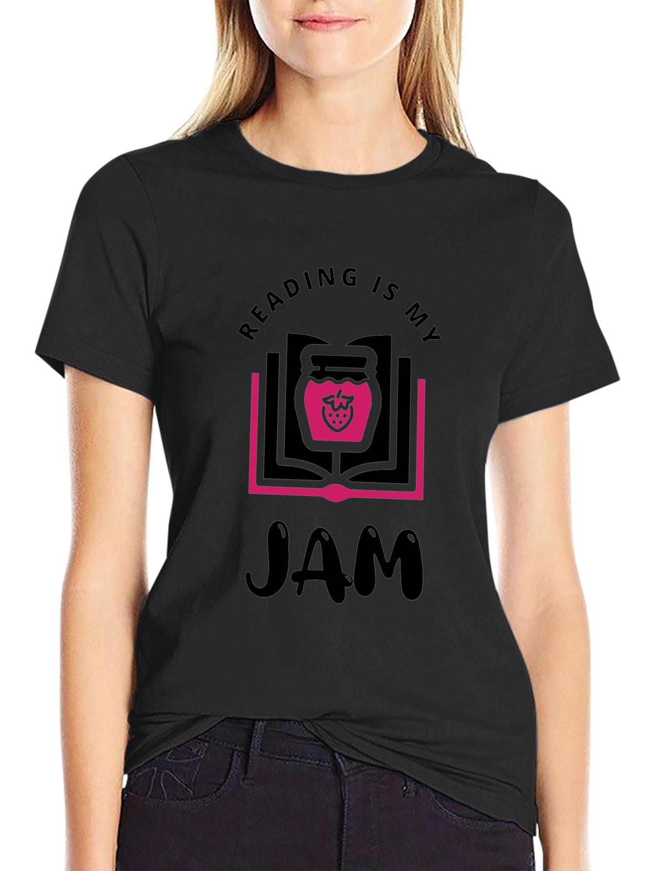 Reading is My Jam Graphic Tee
