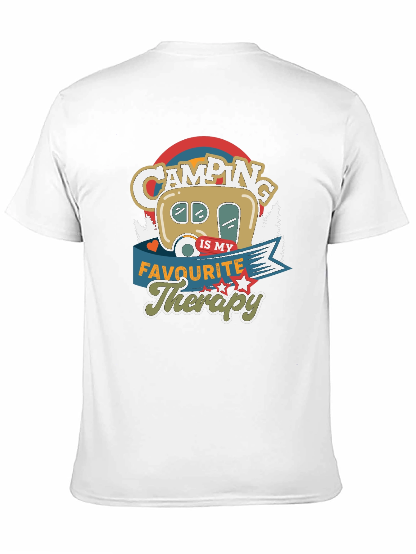 Camping Is My Favourite Therapy T-shirt