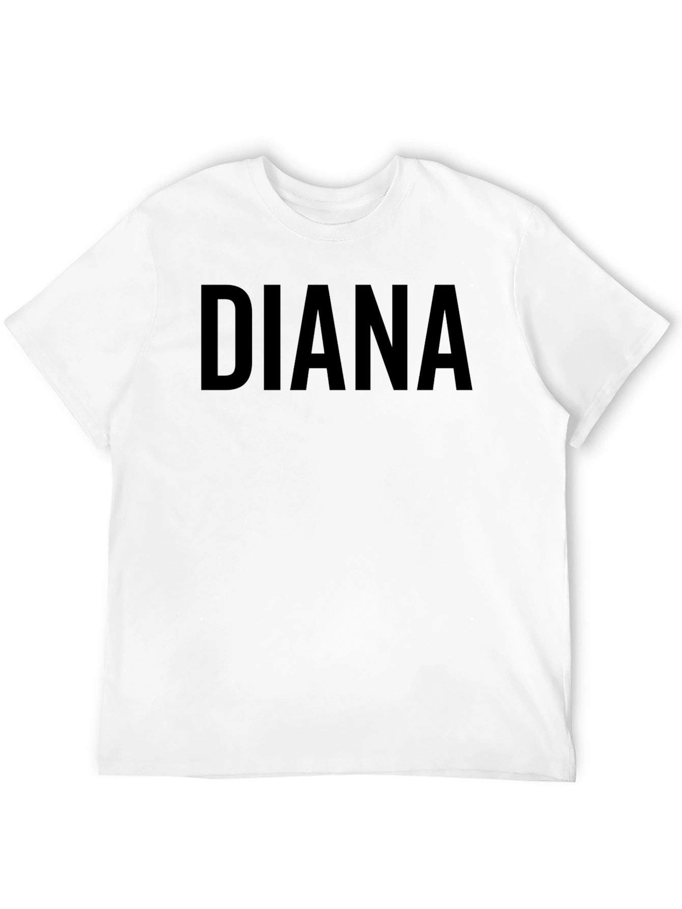 DIANA Bold Black T-Shirt