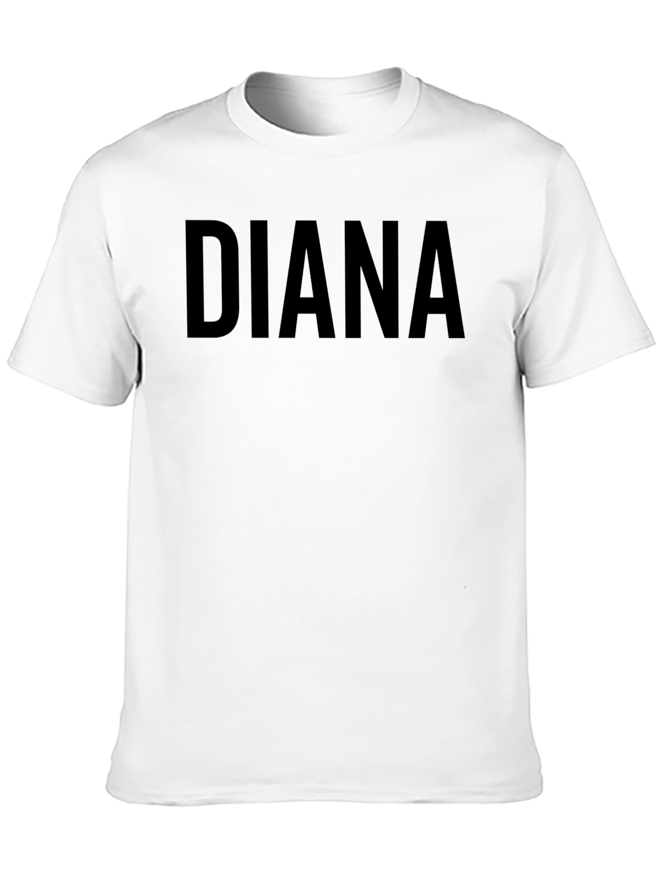 DIANA Bold Black T-Shirt