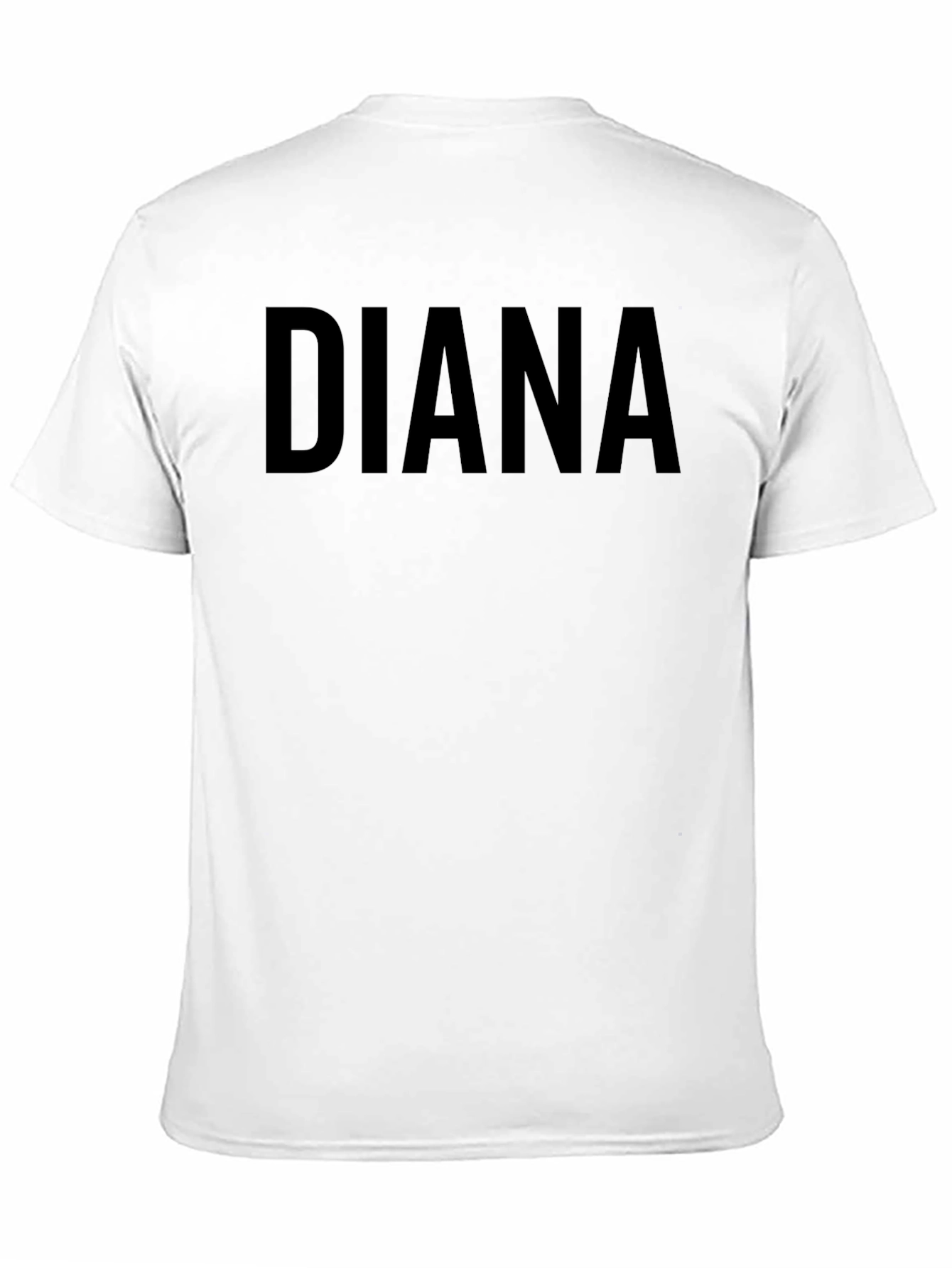 DIANA Bold Black T-Shirt