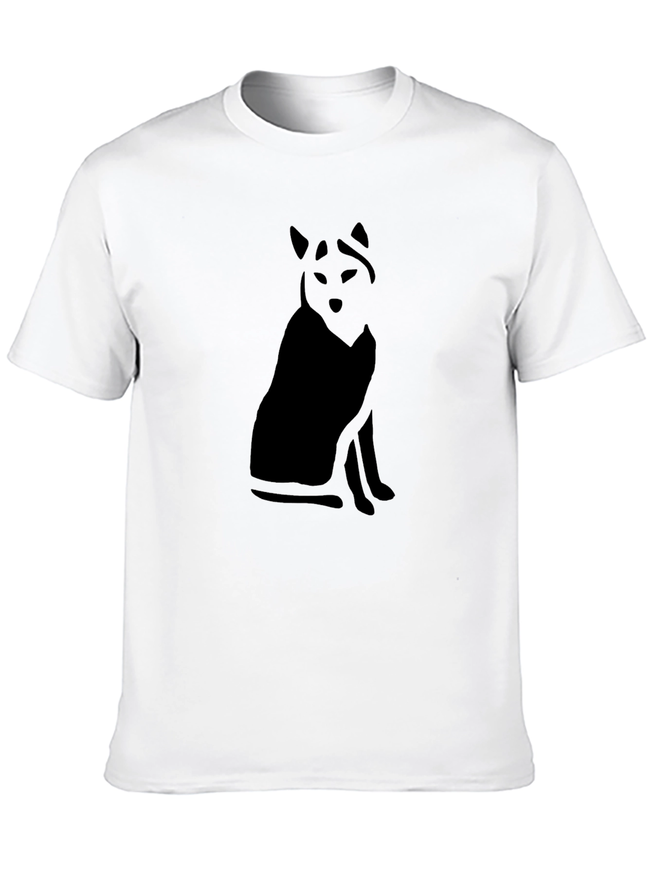 Black Wolf Graphic T-Shirt