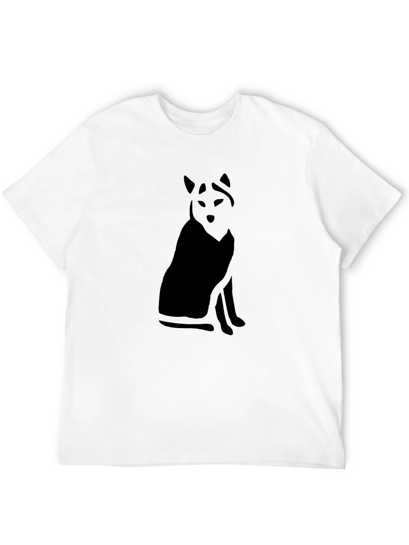 Black Wolf Graphic T-Shirt