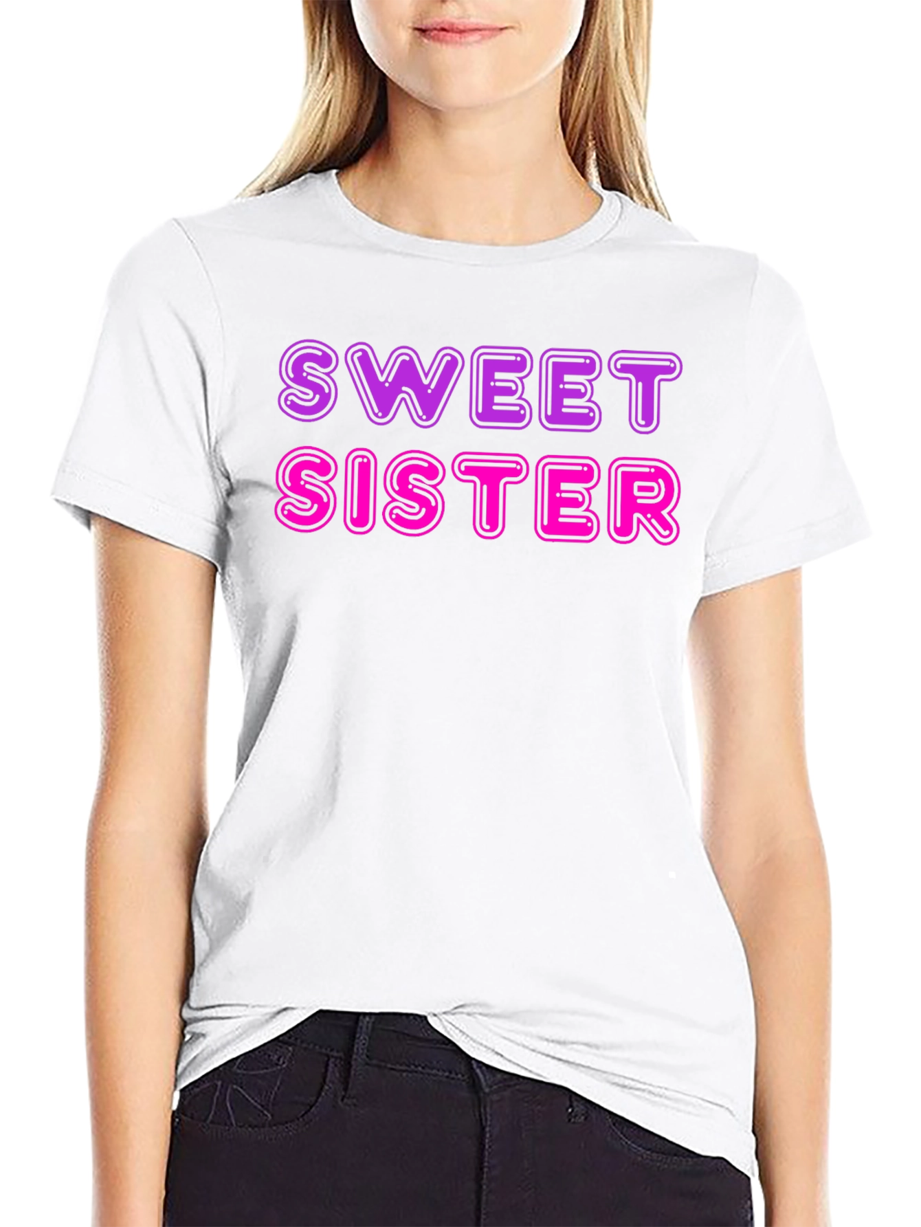 Sweet Sister T-Shirt - Novelty Gift