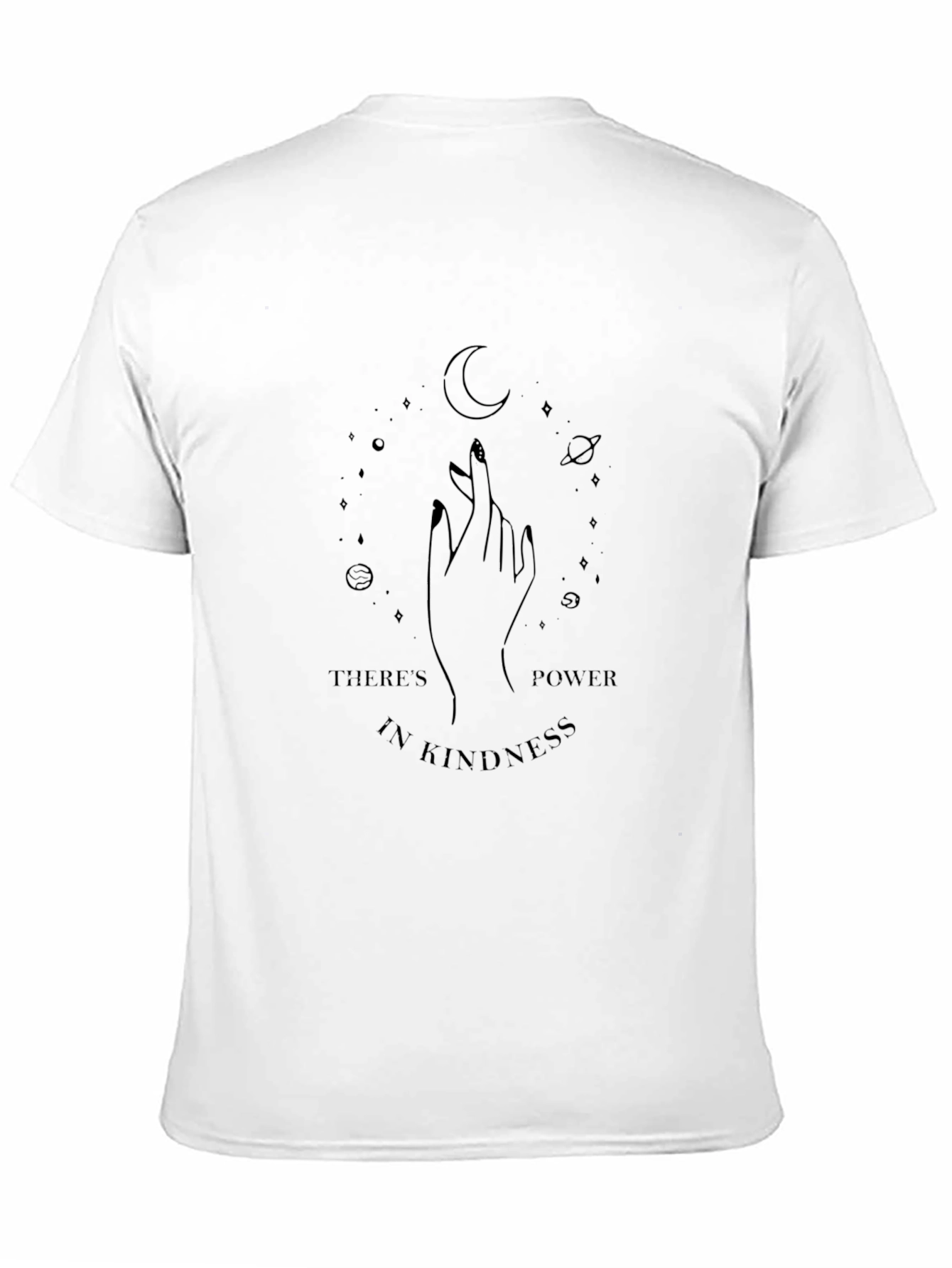 Kindness Power Graphic Black Tee