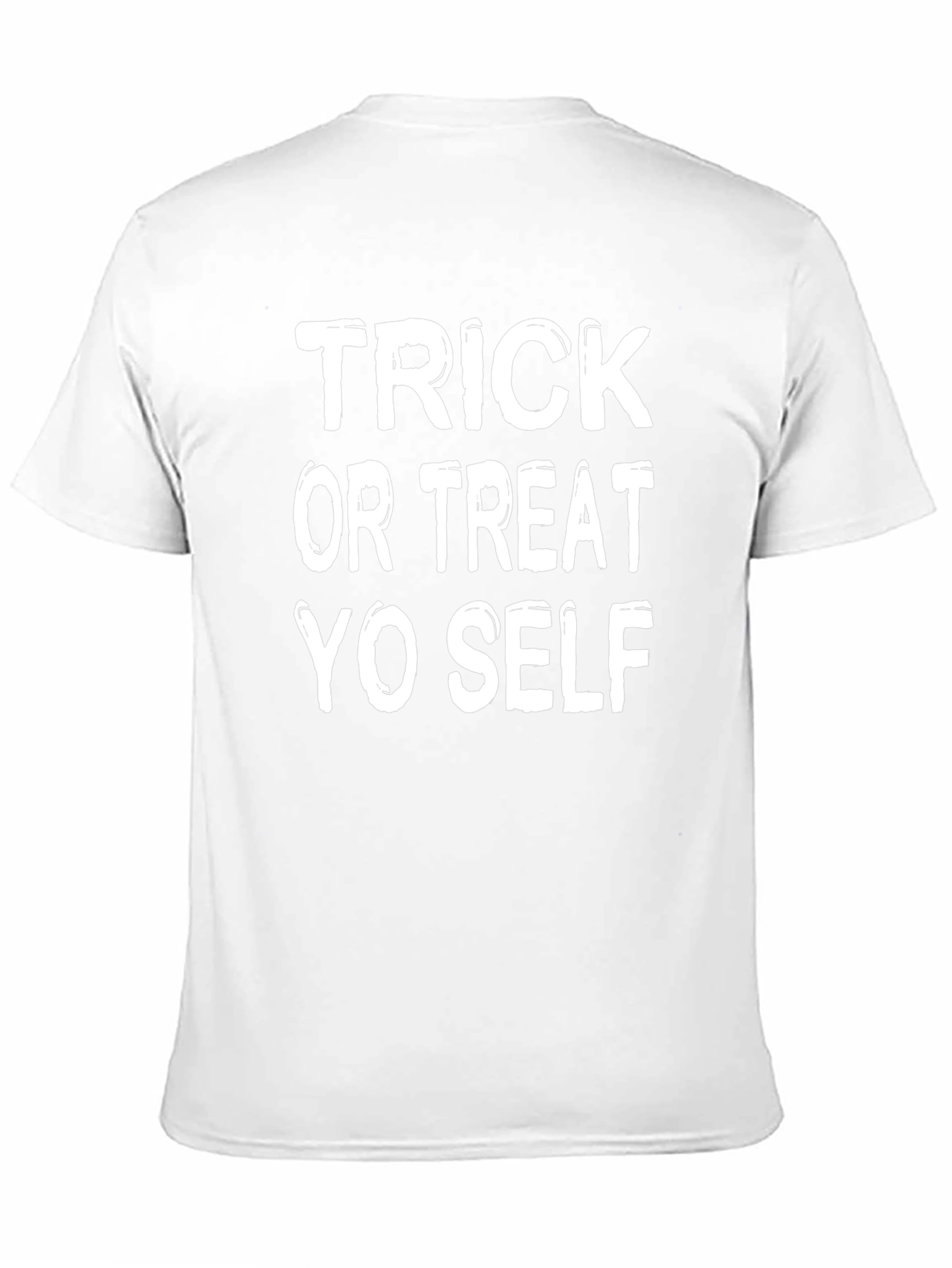 Trick or Treat Yo Self Black T-Shirt