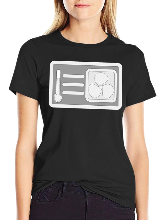 AC Thermostat Graphic Tee - Cool Comfort Style