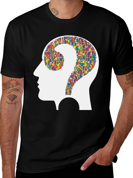 Colorful Mind T-Shirt - Abstract Thought Design