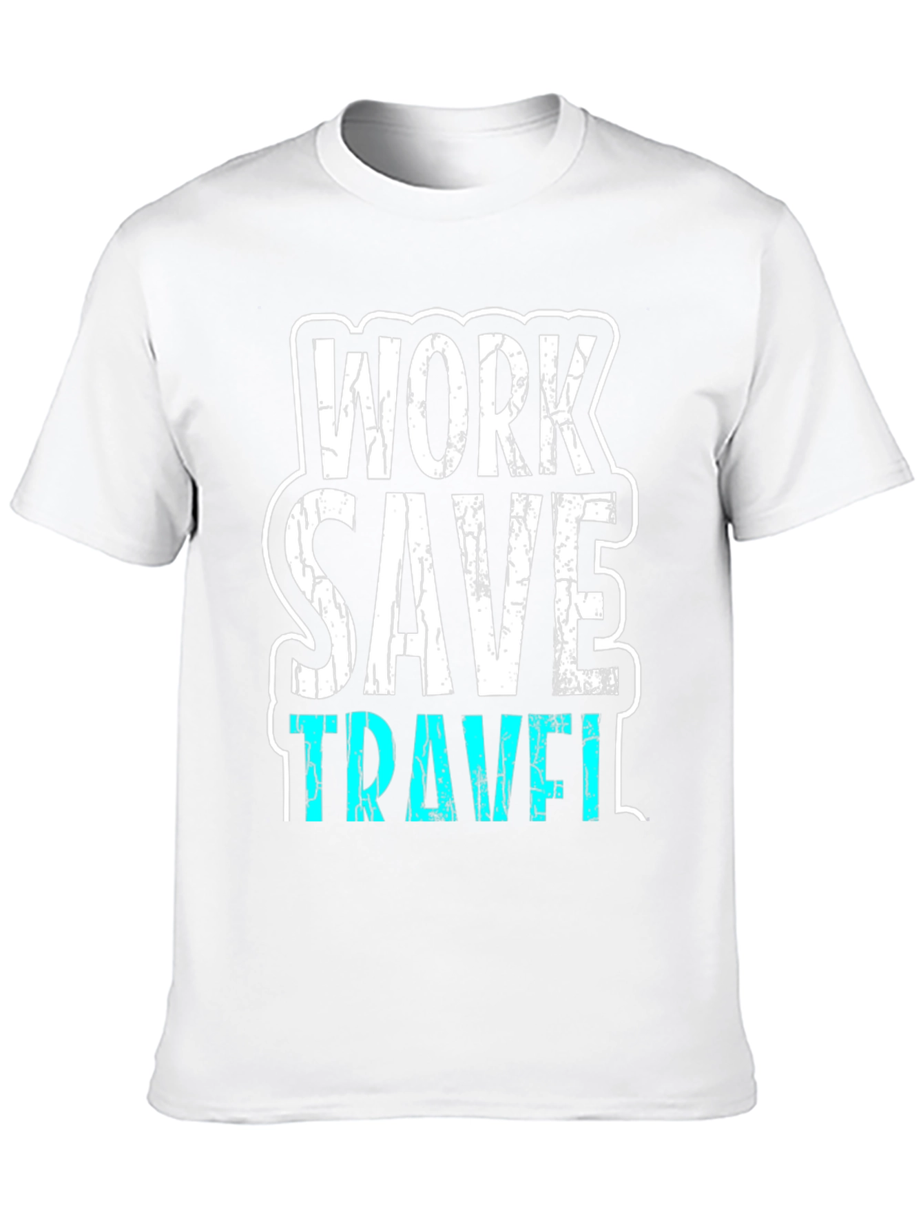 Work Save Travel Graphic T-Shirt