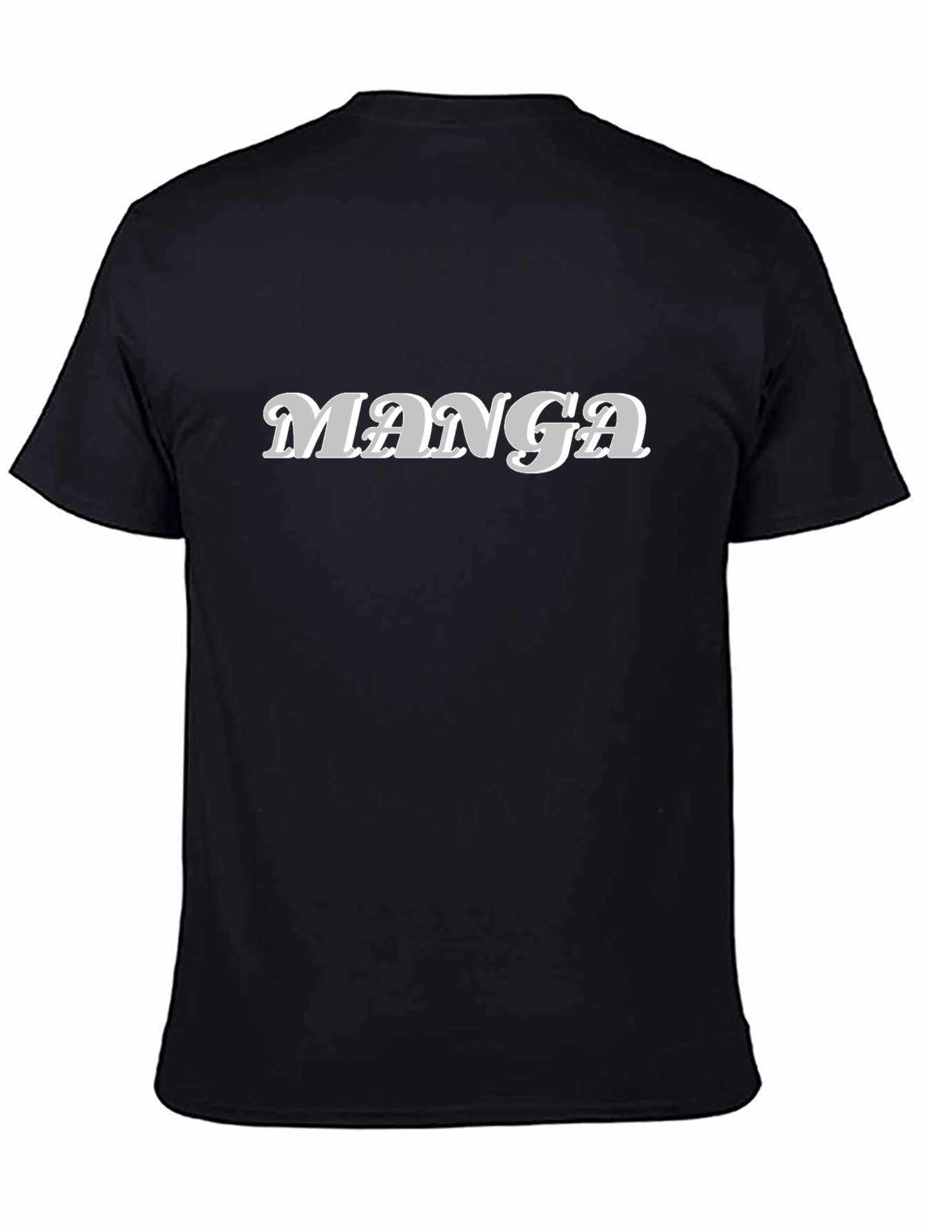 Manga Black T-Shirt
