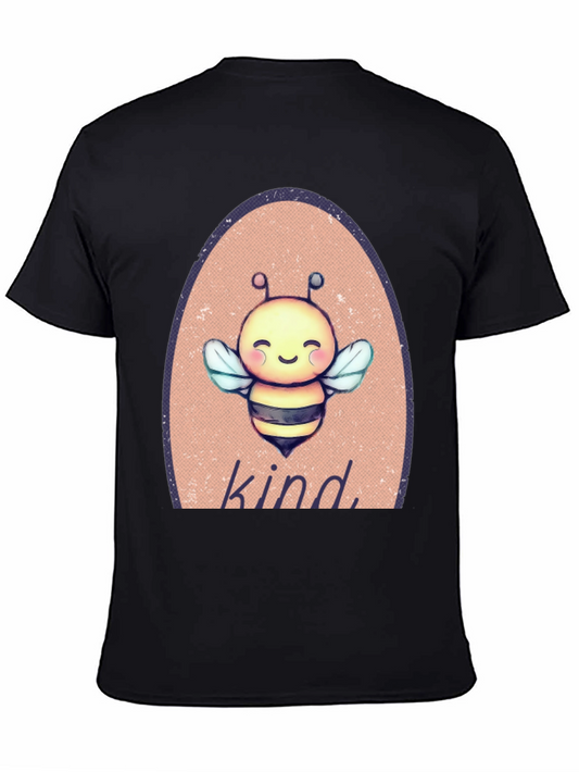 Bee Kind T-Shirt - Cute Cartoon Bee Design