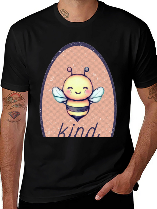 Bee Kind T-Shirt - Cute Cartoon Bee Design