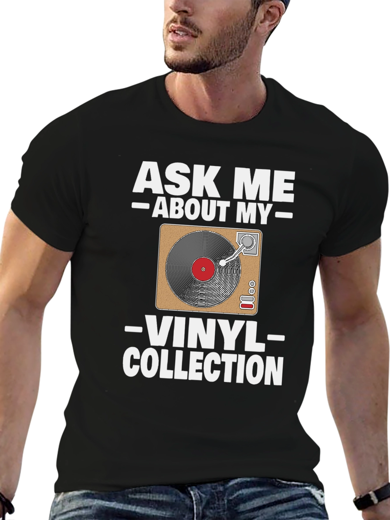 Ask Me About My Vinyl Collection T-Shirt