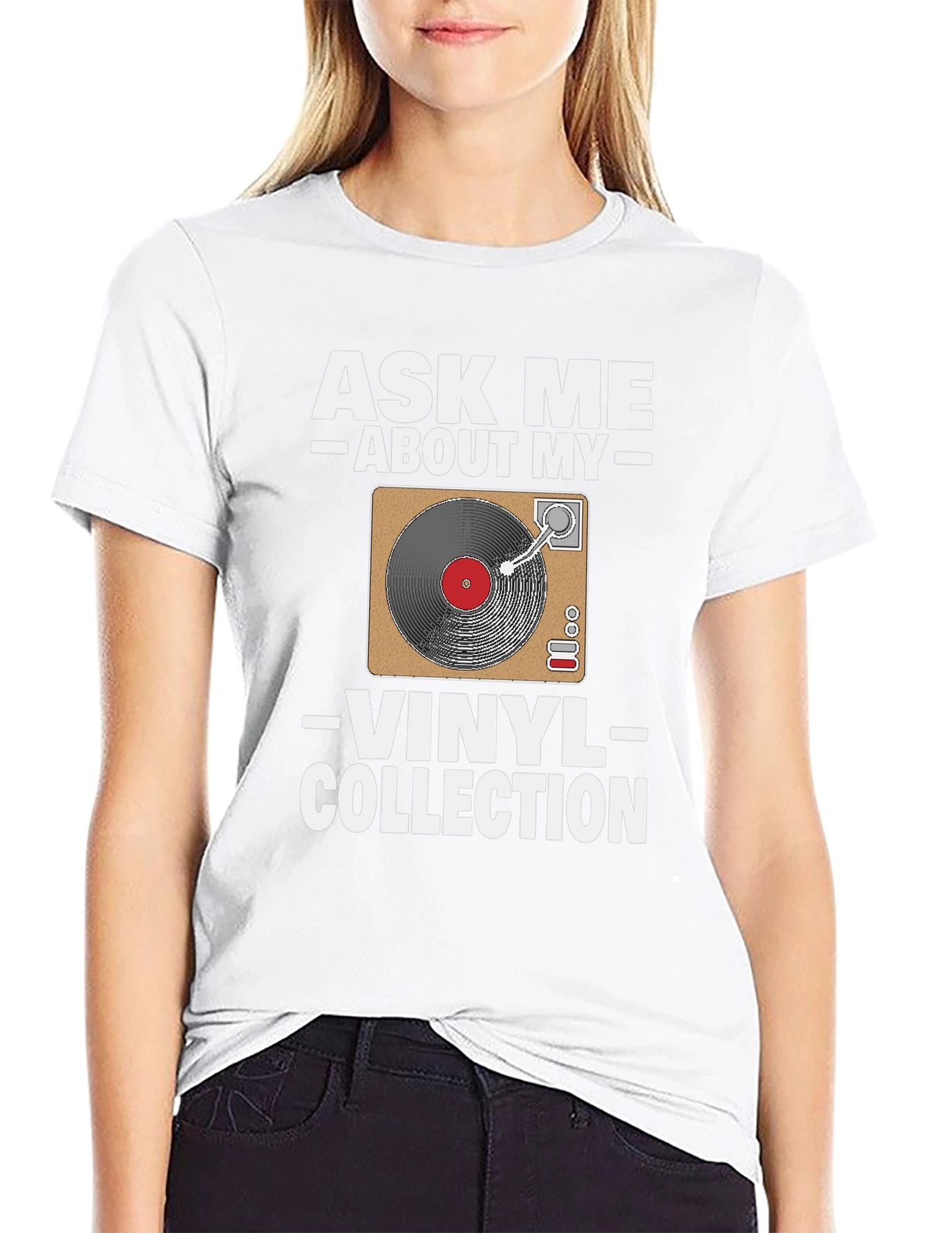 Ask Me About My Vinyl Collection T-Shirt