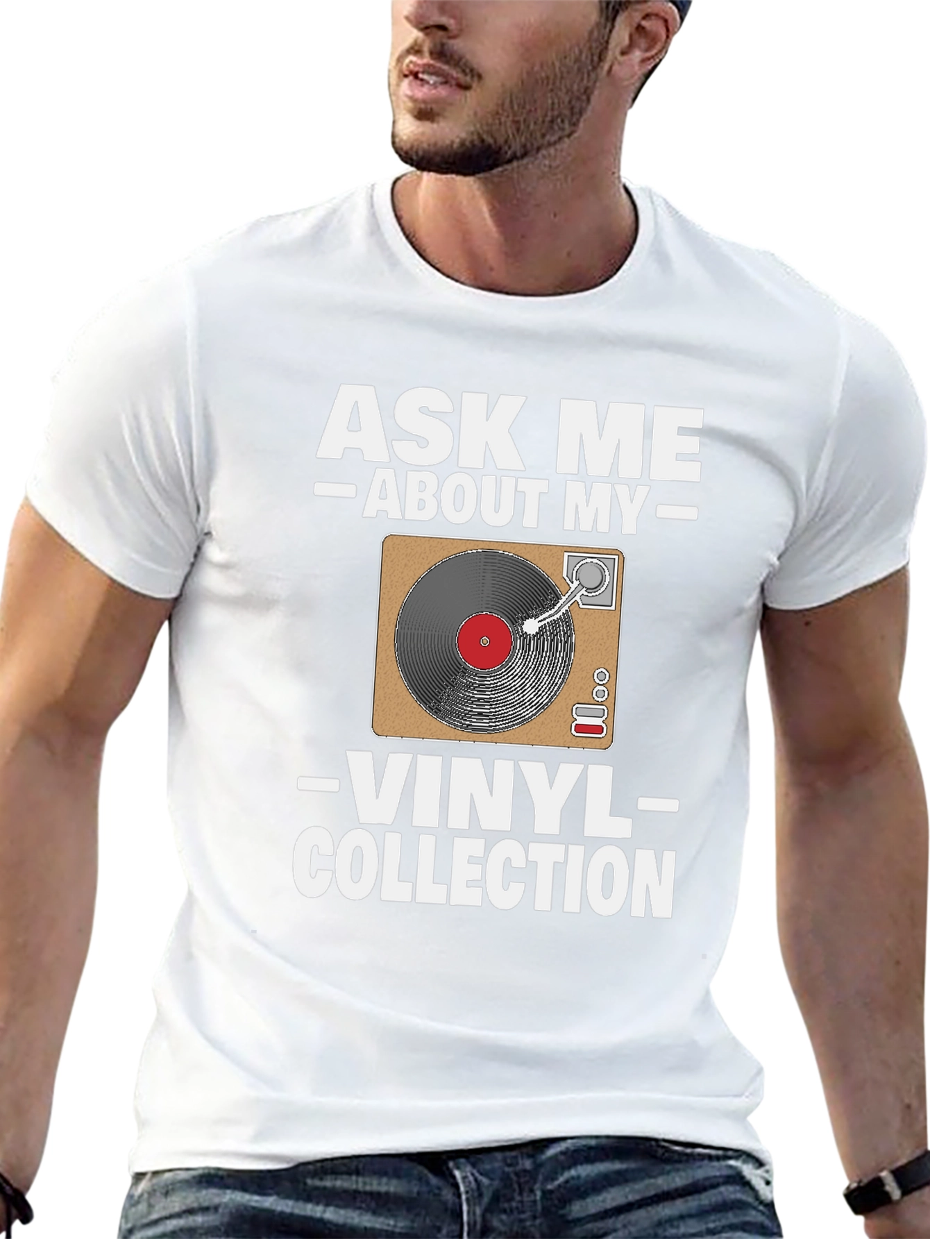 Ask Me About My Vinyl Collection T-Shirt