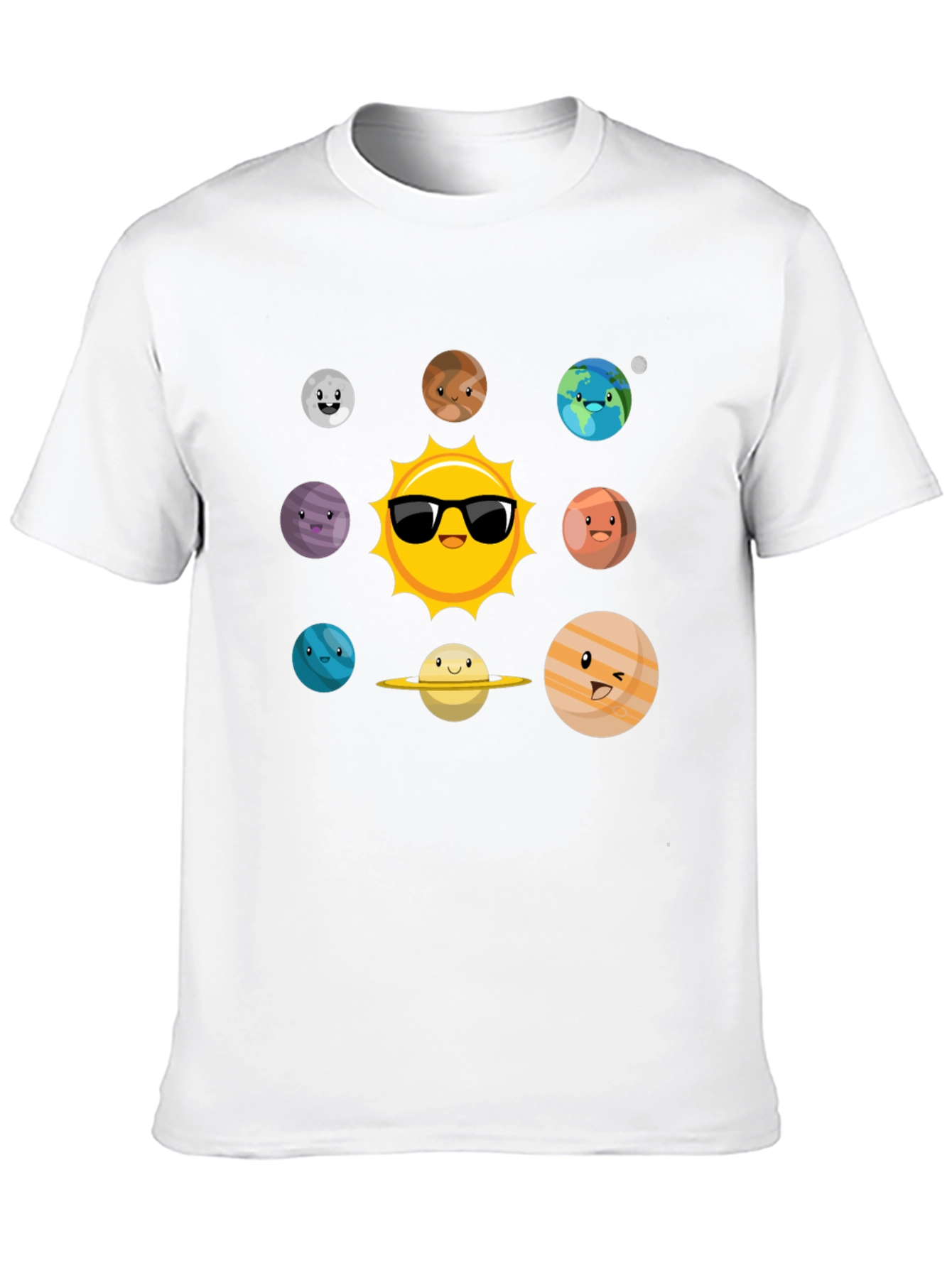 Cartoon Planet Graphic Tee