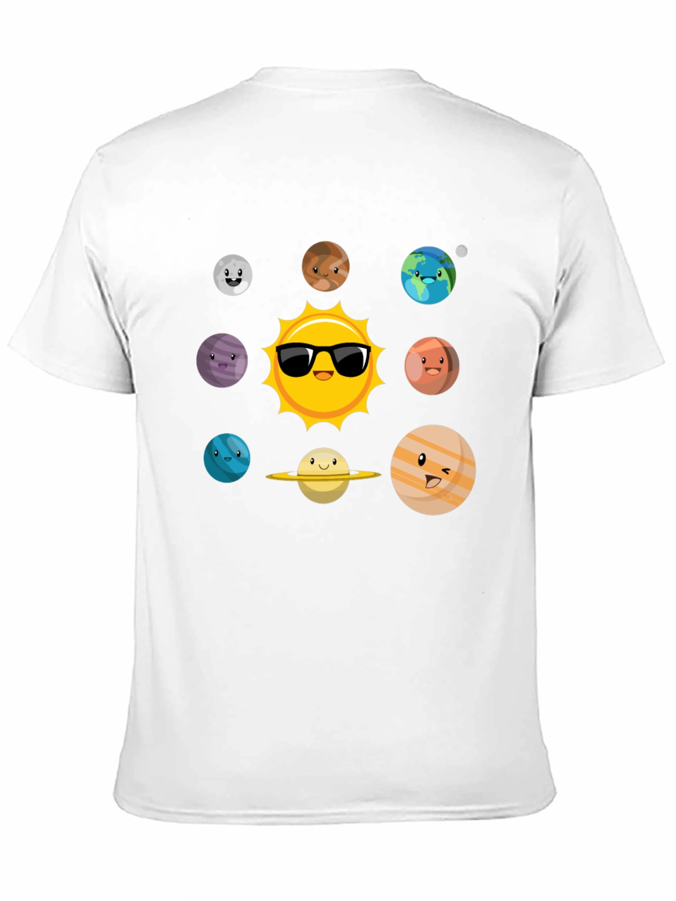Cartoon Planet Graphic Tee