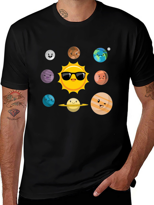 Cartoon Planet Graphic Tee