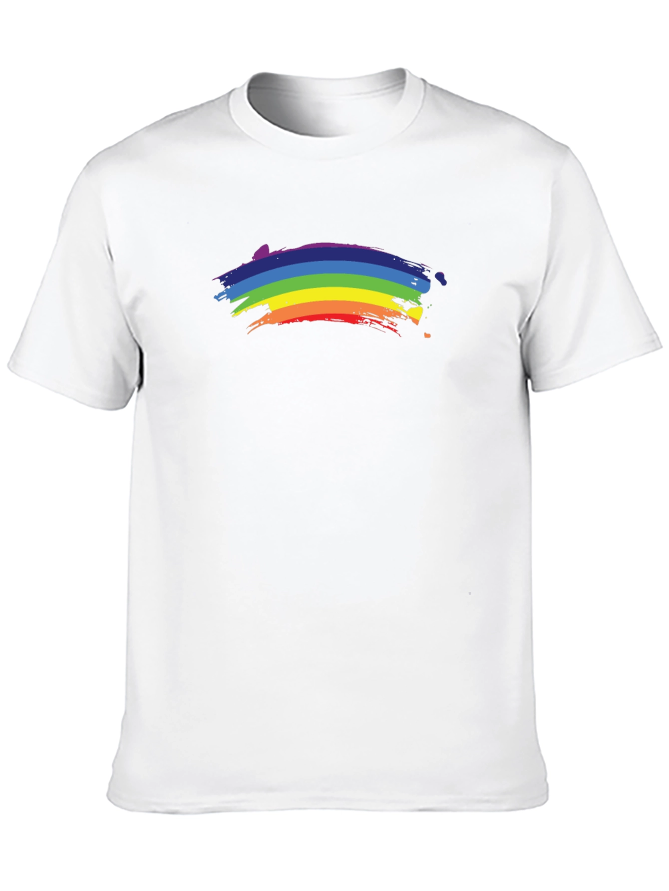 Rainbow Pride Graphic Black T-Shirt